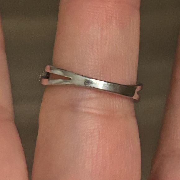 Moisanite & Sterling silver ring - Picture 4 of 5